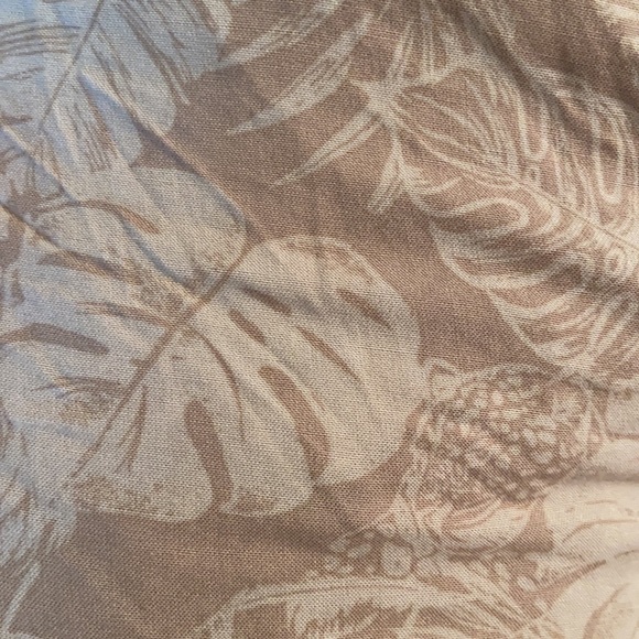 Divided Leaf Printed Pants 4 - Picture 2 of 6